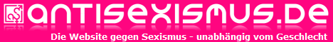 antisexismus.de: die Website gegen Sexismus – unabhängig vom Geschlecht